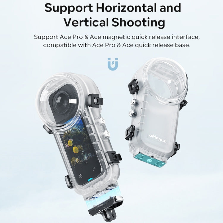 Custodia impermeabile per Insta360 X4 fino a 50m