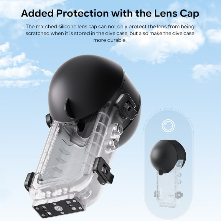 Custodia impermeabile per Insta360 X4 fino a 50m
