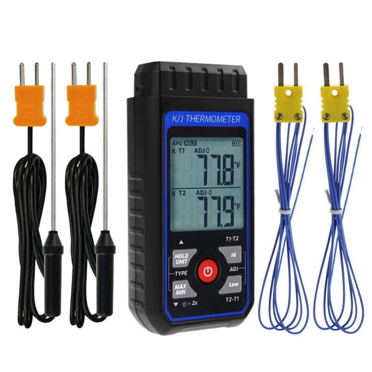 Misuratore di temperatura elettronico con sonda di contatto ad alta precisione industriale di tipo K