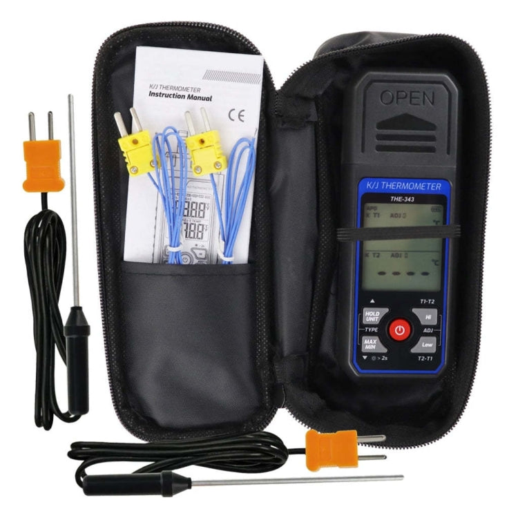 Misuratore temperatura elettronico con sonda tipo K