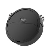 Mini robot spazzante automatico che lava i pavimenti, aspira e spazza 3 in 1, macchina per la pulizia, White Rechargeable, Black Rechargeable, Black Battery, White Battery
