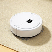 Mini robot spazzante automatico che lava i pavimenti, aspira e spazza 3 in 1, macchina per la pulizia, White Rechargeable, Black Rechargeable, Black Battery, White Battery