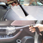 Pistola per la pulizia degli interni dell'auto ad alta pressione con spazzola per la rimozione della polvere per auto con cuscinetto