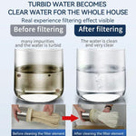 Purificatore d'acqua domestico per tutta la casa, filtro per installazione su tubature, purificatore d'acqua ad alto flusso, Wheelton UF2-1T, Wheelton UF4-2T, Wheelton UF6-3T