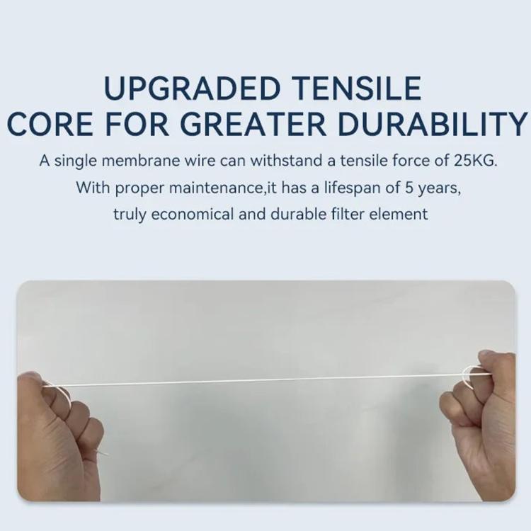 Purificatore d'acqua domestico per tutta la casa, filtro per installazione su tubature, purificatore d'acqua ad alto flusso, Wheelton UF2-1T, Wheelton UF4-2T, Wheelton UF6-3T