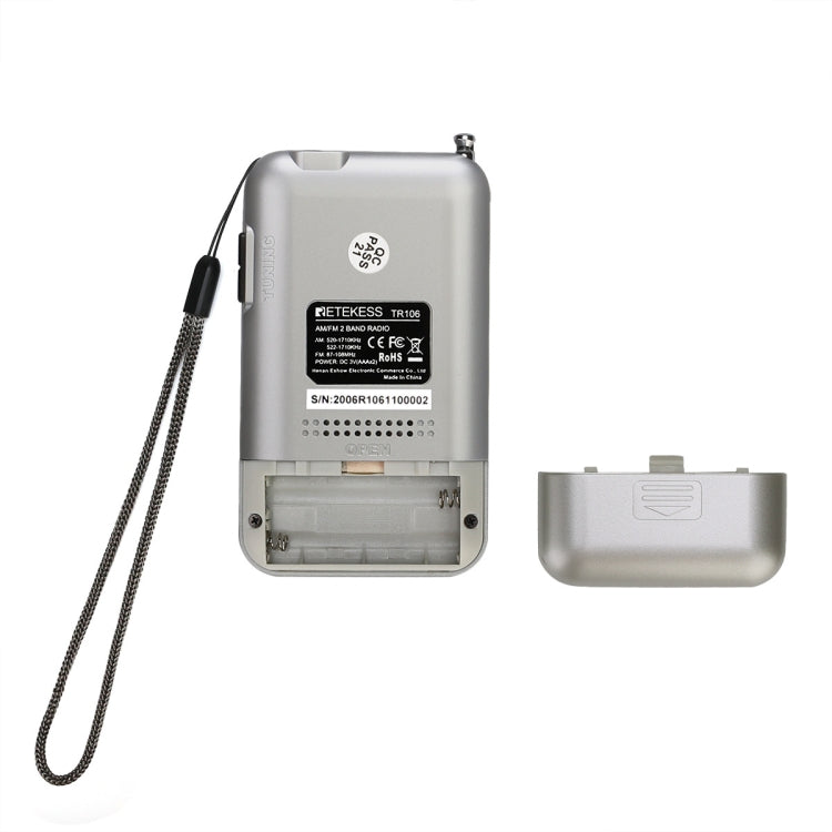 RETEKESS TR106 Radio portatile FM/AM con timer spegnimento