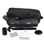 SVBONY SV28 25-75x70 IP65 cannocchiale per uccelli impermeabile, 21mm Eyepiece