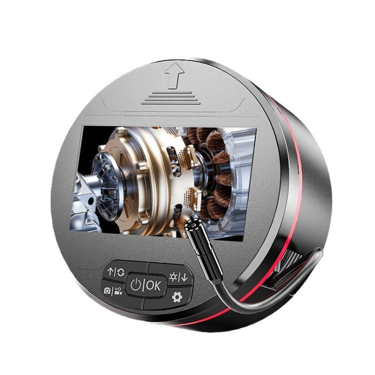 Endoscopio per cilindro motore con telecamera per condotte da 8 mm con schermo, 2m Hard Wire, 5m Hard Wire