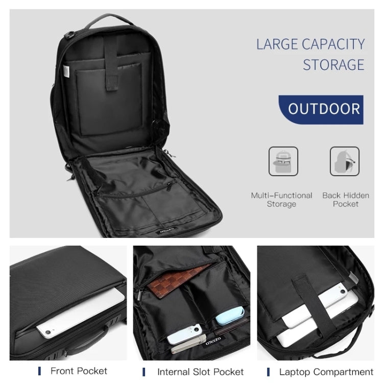 Zaino Ozuko Business Laptop USB Zaino da uomo