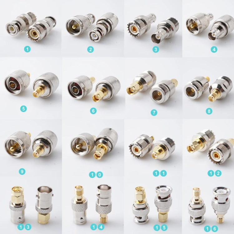 Convertitore RF adattatore coassiale RF da 36 pezzi/scatola, 36pcs /Box