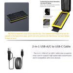 SSD Copy Machine M.2 SATA/NVME Mutual Copy Clone Online Lettura/Scrittura HDD Enclosure, DK302