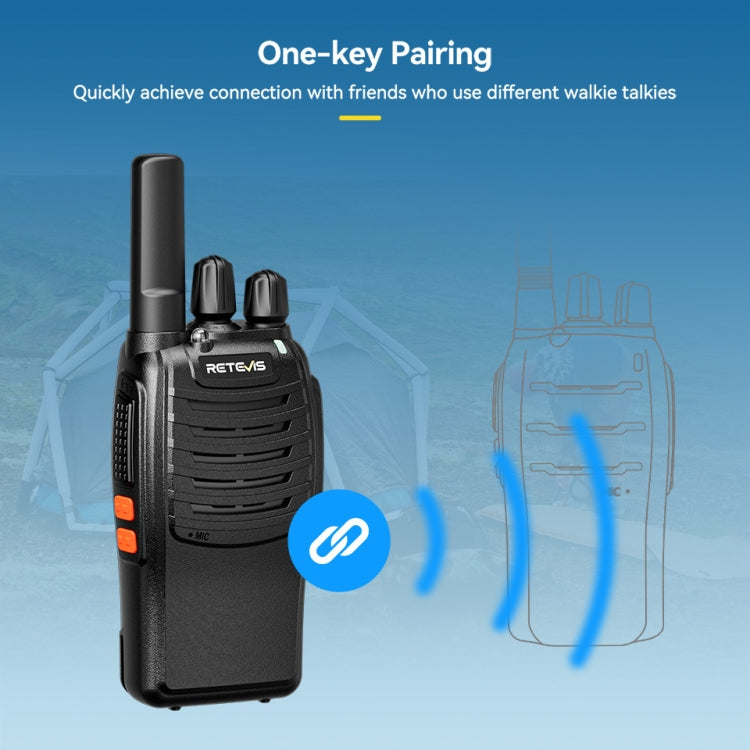 Walkie Talkie Retevis H777 16 Canali con Base Ricarica