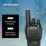 Walkie Talkie Retevis H777 16 Canali con Base Ricarica