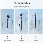 DEVASO per Meta Quest 3 Game Lightsaber Golf Game Estensione asta impugnatura da baseball Accessori