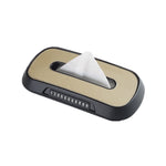 Parasole per auto, appeso al tettuccio apribile, scatola per fazzoletti sullo schienale del sedile, Leather Black, Leather Beige, Leather Brown, Leather Red, Suede Dark Gray, Suede Beige, Suede Brown, Suede Red