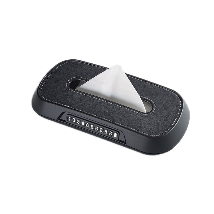 Parasole per auto, appeso al tettuccio apribile, scatola per fazzoletti sullo schienale del sedile, Leather Black, Leather Beige, Leather Brown, Leather Red, Suede Dark Gray, Suede Beige, Suede Brown, Suede Red