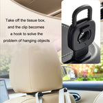Parasole per auto, appeso al tettuccio apribile, scatola per fazzoletti sullo schienale del sedile, Leather Black, Leather Beige, Leather Brown, Leather Red, Suede Dark Gray, Suede Beige, Suede Brown, Suede Red
