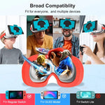 Occhiali VR compatibili con Nintendo Switch e Switch OLED