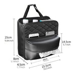 Borsa porta fazzoletti appesa 2 in 1 per riporre il sedile posteriore dell'auto, Standard, Enlarged