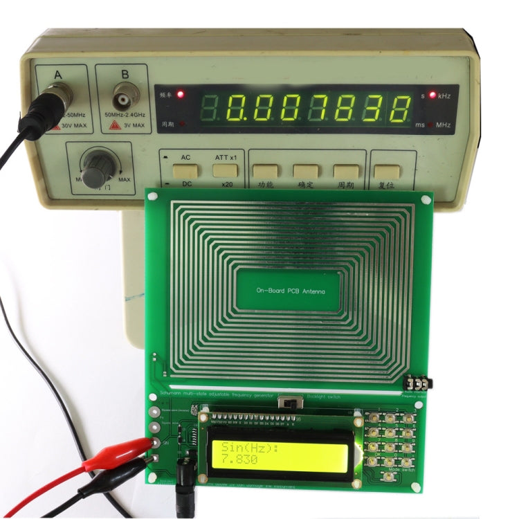 Generatore di segnale Schumann 0,001 Hz - 200 kHz DDS
