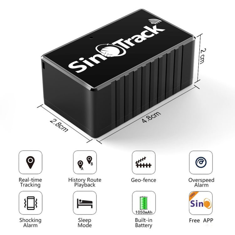SinoTrack GPS Wireless Car Pet Anti-Theft Anti-Lost Tracker