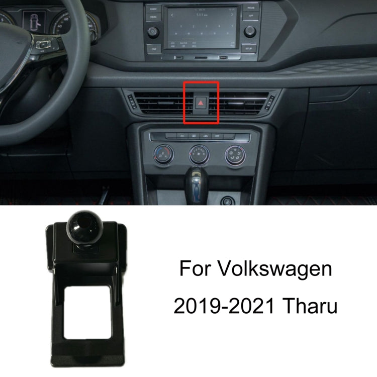 Per Volkswagen Car Air Outlet Base porta cellulare modificata, 19-22 Sagitar, 19-22 Tayron/ Tayron X, 19-23 Touareg, 19-21 Tharu, 20 Viloran, 19-23 T_Cross/20-21 TACOUA, 21-23 Teramont/Teramont X/Viloran, 22 Tiguan L/Tiguan X, 21 Golf 8, 21 CC         ...
