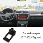 Per Volkswagen Car Air Outlet Base porta cellulare modificata, 19-22 Sagitar, 19-22 Tayron/ Tayron X, 19-23 Touareg, 19-21 Tharu, 20 Viloran, 19-23 T_Cross/20-21 TACOUA, 21-23 Teramont/Teramont X/Viloran, 22 Tiguan L/Tiguan X, 21 Golf 8, 21 CC         ...