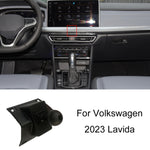 Per Volkswagen Car Air Outlet Base porta cellulare modificata, 19-22 Sagitar, 19-22 Tayron/ Tayron X, 19-23 Touareg, 19-21 Tharu, 20 Viloran, 19-23 T_Cross/20-21 TACOUA, 21-23 Teramont/Teramont X/Viloran, 22 Tiguan L/Tiguan X, 21 Golf 8, 21 CC         ...