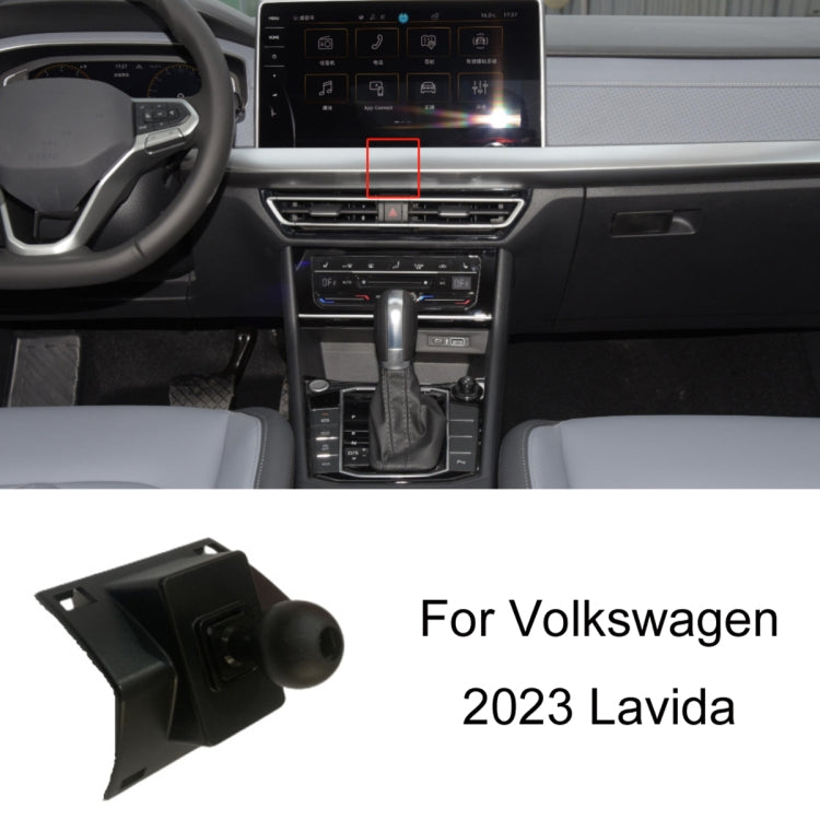 Per Volkswagen Car Air Outlet Base porta cellulare modificata, 19-22 Sagitar, 19-22 Tayron/ Tayron X, 19-23 Touareg, 19-21 Tharu, 20 Viloran, 19-23 T_Cross/20-21 TACOUA, 21-23 Teramont/Teramont X/Viloran, 22 Tiguan L/Tiguan X, 21 Golf 8, 21 CC         ...