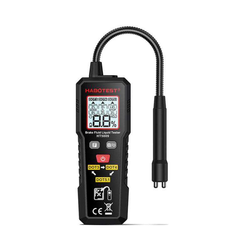 Tester di umidità del liquido freni per auto e moto HABOTEST