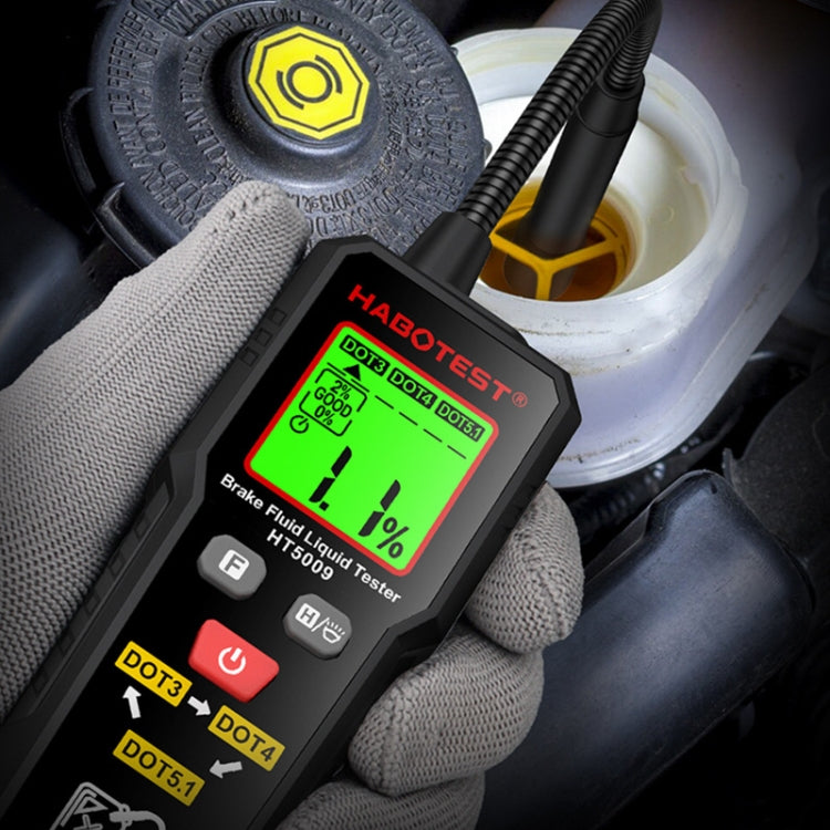 Tester di umidità del liquido freni per auto e moto HABOTEST