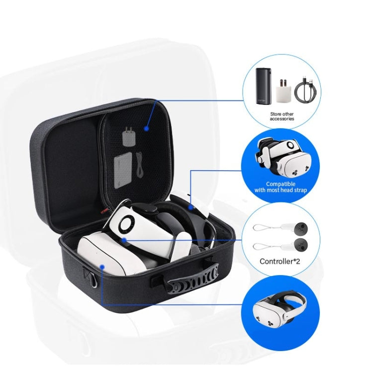STARTRC GAMES Occhiali VR Accessori Borsa portaoggetti rigida a tracolla portatile