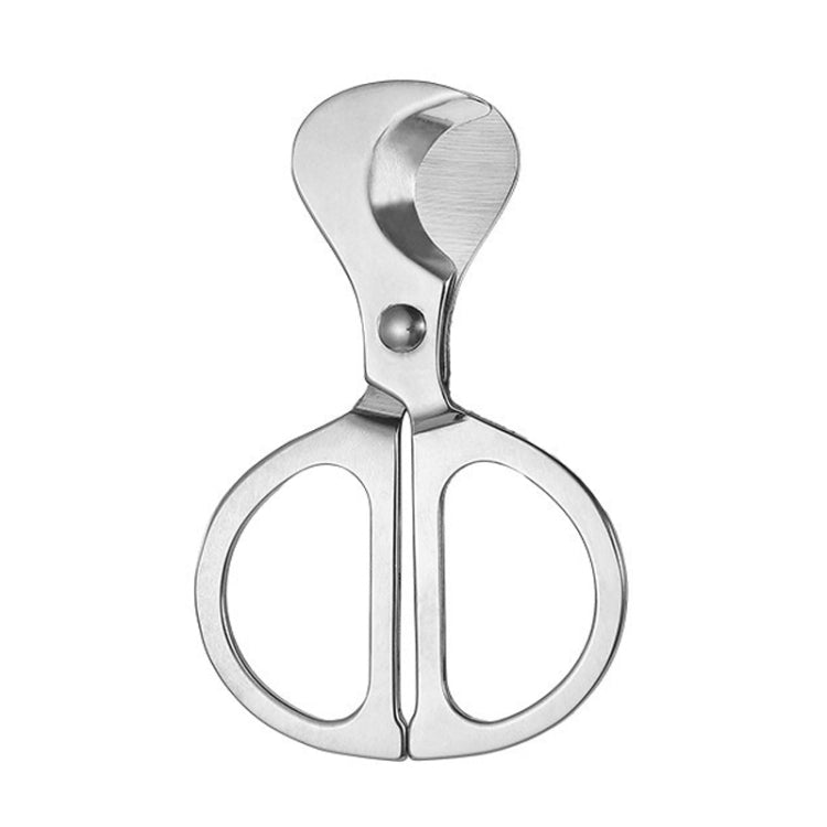 Tagliapillole portatile in acciaio inox per la distribuzione di sigari, Oval Handle, Oval Handle+Silicone Case, Round Handle Silver, Round Hanlde Gold