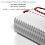 Inverter a onda sinusoidale modificata da 200 W per auto, telefono cellulare, alimentatore universale da 2,1 A, 12 To 220V, 12 To 110V