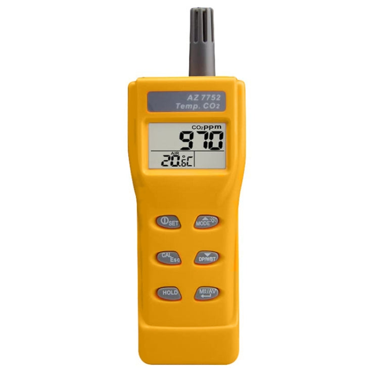 Tester portatile di anidride carbonica con temperatura e umidità