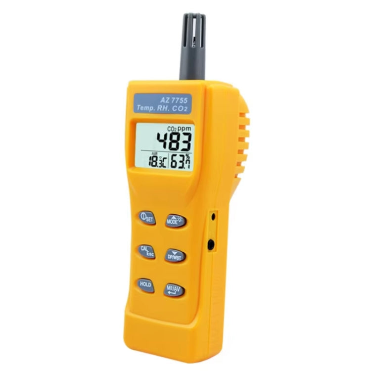 Tester portatile di anidride carbonica con temperatura e umidità