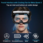 Maschera di ricambio traspirante per Meta Quest 3