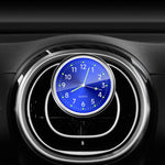 Orologio luminoso al quarzo elettronico digitale per auto, Ruby Red, Ruby Blue, Gold, White, Silver, Black, Ruby Red+Air Outlet Clip, Ruby Blue+Air Outlet Clip, Gold+Air Outlet Clip, White+Air Outlet Clip, Silver+Air Outlet Clip, Black+Air Outlet Clip
