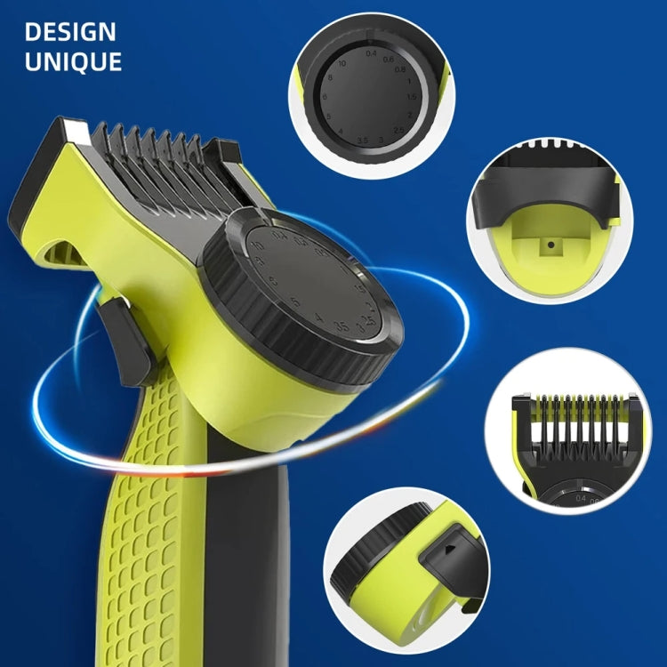 Per Philips OneBlade QP2520 QP2530 QP2630 Rasoio elettrico, Partial Comb, Body Comb, 14-length  Guide Comb, 4 In 1