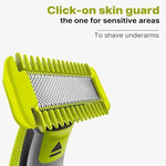 Per Philips OneBlade QP2520 QP2530 QP2630 Rasoio elettrico, Partial Comb, Body Comb, 14-length  Guide Comb, 4 In 1