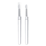Applicatori in silicone per nail art, multiuso, pennello per ombretti glitterati, cipria, strumento per manicure, 2pcs