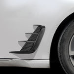 Adesivi decorativi per auto con colla morbida universale per parafanghi auto, Bright Black, Carbon Fiber