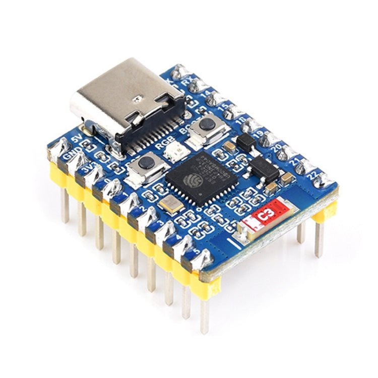 Scheda di sviluppo Waveshare ESP32-C6 Mini WiFi 6 e Bluetooth 5 a doppio processore, Zero, Zero-M