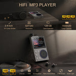 Lettore musicale Bluetooth HIFI 2,4" 16GB DSD256