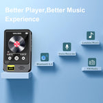 Lettore musicale MP3 MP4 Bluetooth con radio e e-book
