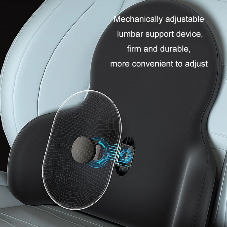 Supporto lombare regolabile in memory foam per auto multifunzionale, Classic Black, Classic Gray, Classic Coffee, Classic Dark Blue, Classic Orange, Classic Pink, Classic Rose Red