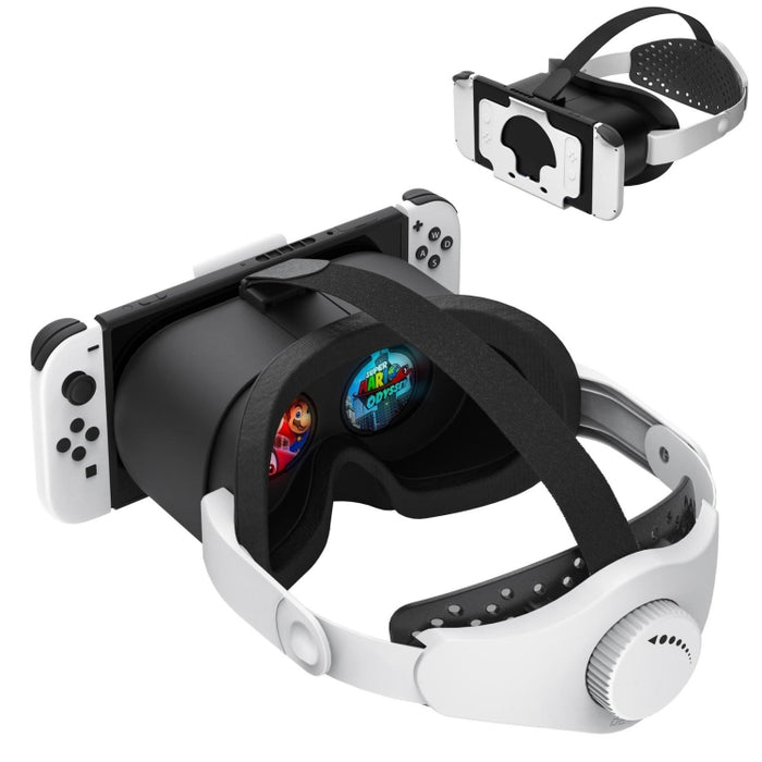 DEVASO compatibile con Switch / Switch OLED Display Game Console HD 3D VR Occhiali Accessori per la regolazione della fascia, 1135299