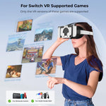Occhiali VR con fascia regolabile per Nintendo Switch