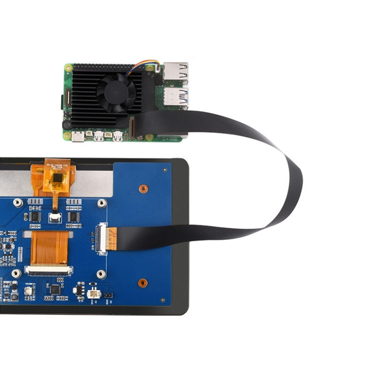 Cavo flessibile Waveshare per Raspberry Pi 5 da 22 pin a 15 pin DSI FPC, 200mm, 300mm, 500mm