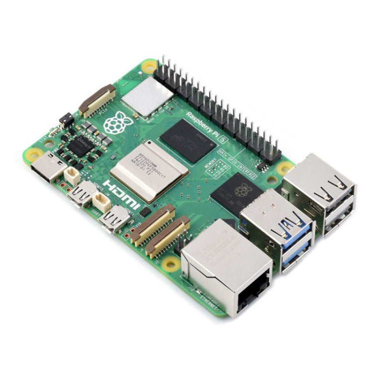 Waveshare per Raspberry Pi 5 2.4GHz Quad-Core BCM2712 Scheda di sviluppo del processore, 2GB, 4GB, 8GB
